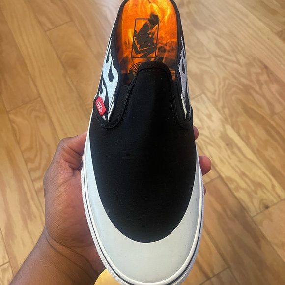 VANS Classic Slip On ASAP Worldwide (Black White) - Picture 3 of 12